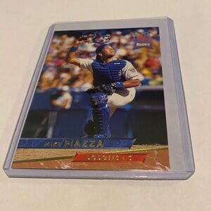 Mike Piazza RC Rookie 1993 Fleer Ultra Baseball Card Vintage